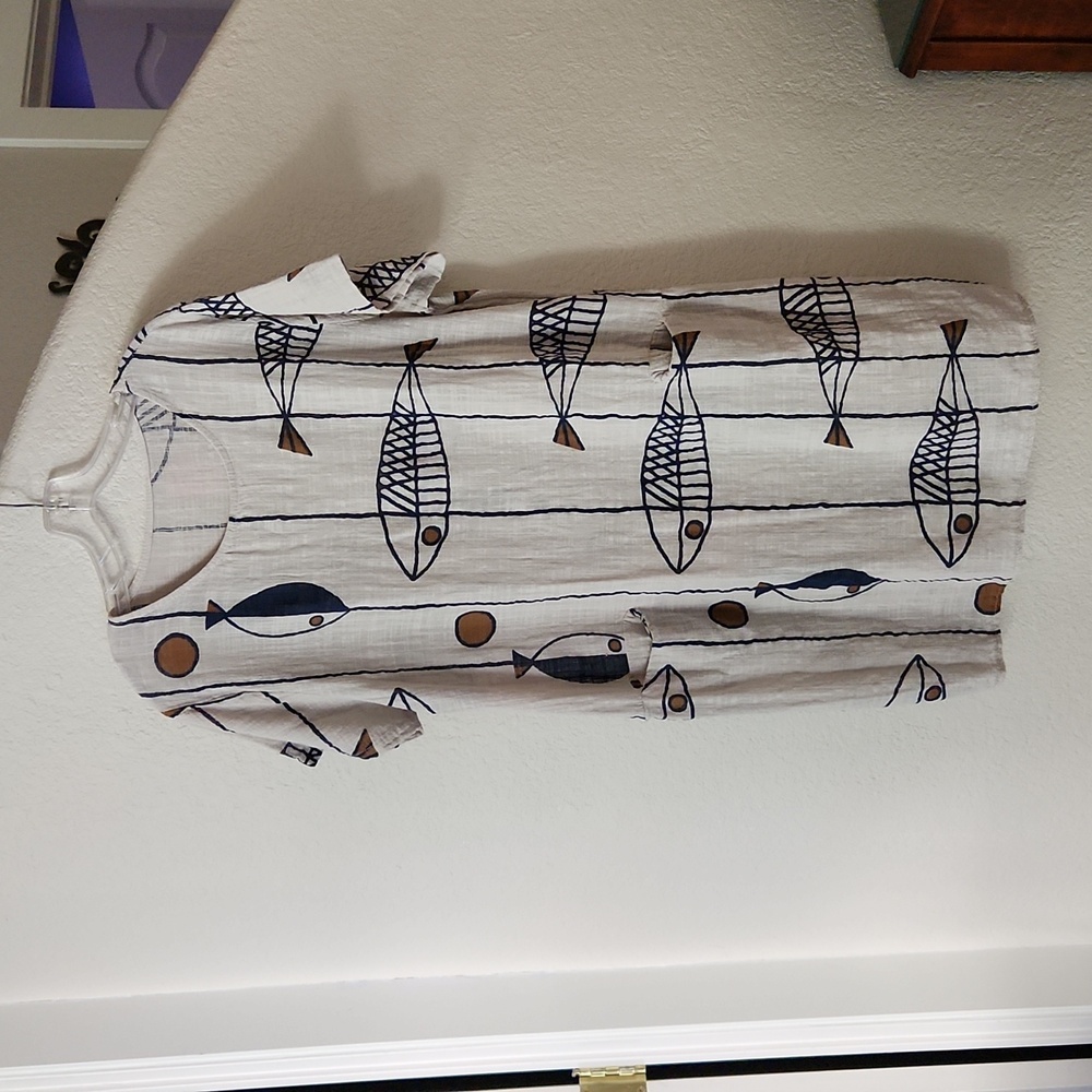 100% cotton dress from Italy NWT